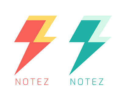 NOTEZ Logo Design app art branding clean design flat flutter app graphic design icon illustration illustrator logo minimal vector web