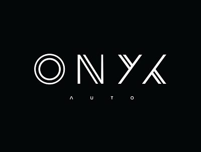 ONYX Logo brand design branding design icon lettermark logo logo design logotype modern logo new typography wordmark