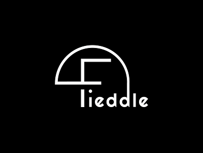Fieddle Logo brand design branding design f icon lettermark logo logo design logotype modern logo textlogo typography wordmark