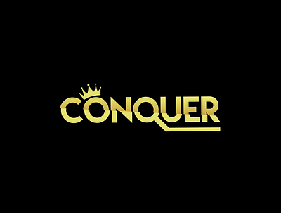 Conquer Logo brand design branding design icon logo logo design logotype modern logo searchengine textlogo typography wordmark