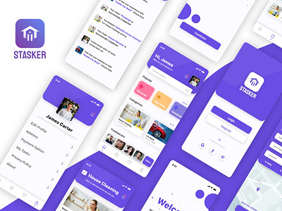 Stasker Mobile App UX/UI