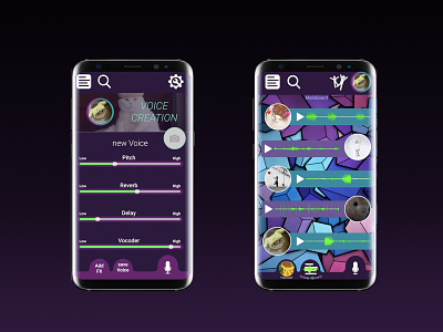 ParlApp - UX/App Concept app app design application application design designux uxui voiceapp