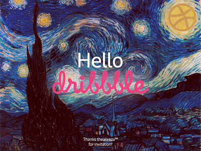 Hello Dribbble! design illustration iran iranian persian ایران