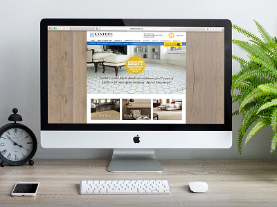 Kanter's Web Design typography ui website creator website design
