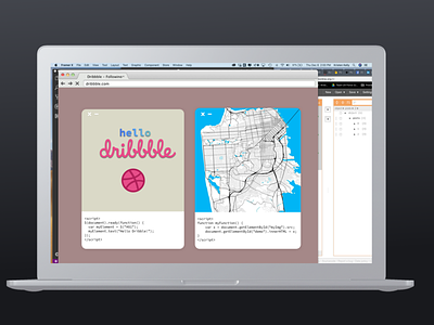 Hello Dribbble First Shot (but not really)