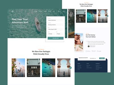 Landing page