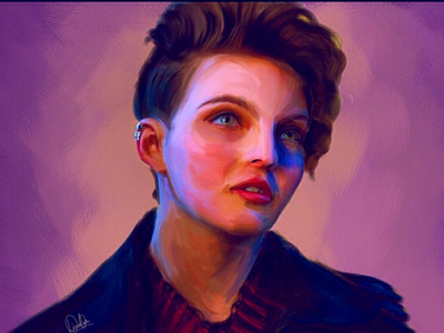 Camren Bicondova camren bicondova painting