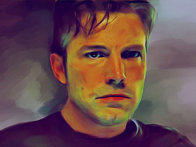 Ben Affleck ben affleck painting