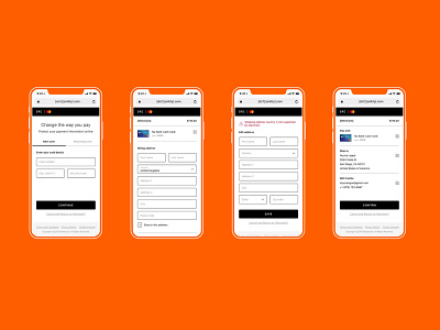 Mastercard - Shipping Error checkout design ecommerce error guest checkout mobile payment shipping shop ui user experience user interface ux