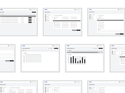 BESPOKE - Wireframe data dataset government military technology ui design user experience user interface wireframe