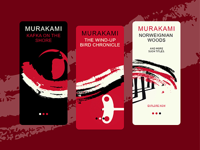 Onboarding Screens - Murakami Elements