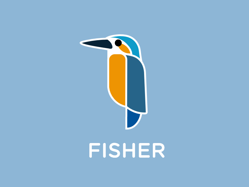 Fisher - Logo Ideation 2d adobe adobe illustrator brand design branding design design designs idea illustration logo vector
