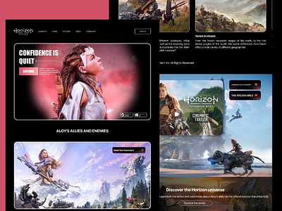 Redesign Playstation Store graphic design ui