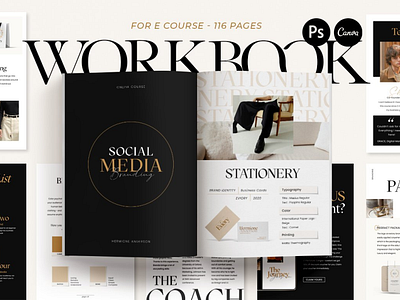 Branding Workbook Creator CANVA PS