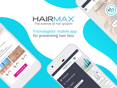 HairMax - Trichologists' mobile app for preventing hair loss