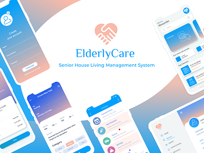 ElderlyCare - senior house living management system