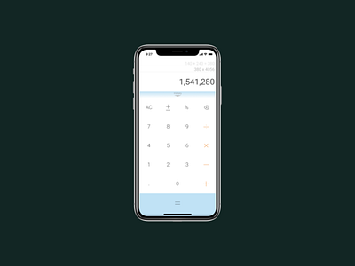 Daily UI :: 004 Calculator daily 100 challenge dailyui dailyui004 ui