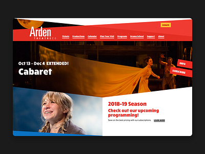 Theatre WordPress Website Design