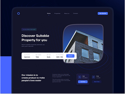 Property Search - Landing Page