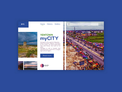 MyCity . figma landing page mobile app photoshop ui ux website
