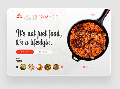 Restaurant Landing Page branding clean website design designer fastfood fastfoodwebsite figma food delivery graphic design landing page logo minimal design popular design restaurant website trendy design ui ux