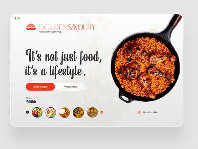 Restaurant Landing Page