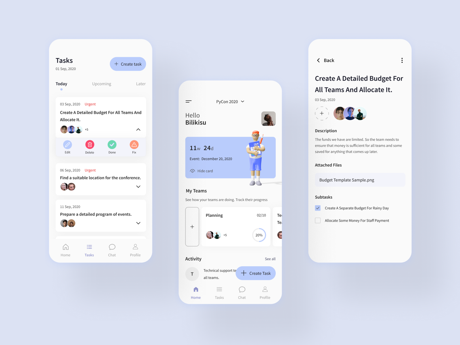 Event Management App by Juliana Orji on Dribbble