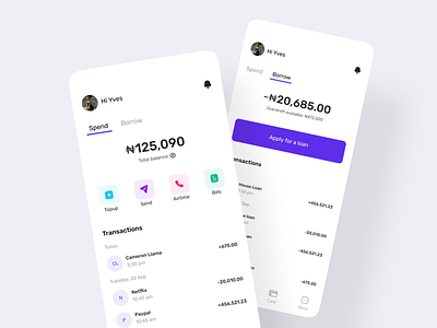 Loan App UI