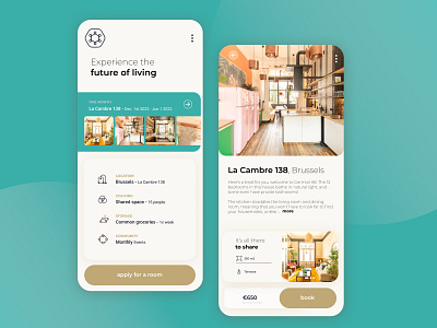 Coliving Website | Daily UI Challenge 002 (Checkout)