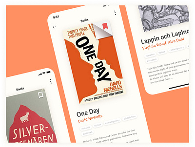 Bookmark App | Daily UI Challenge 044 (Favourite) bookmark dailyui design favourite typography ui ux vector