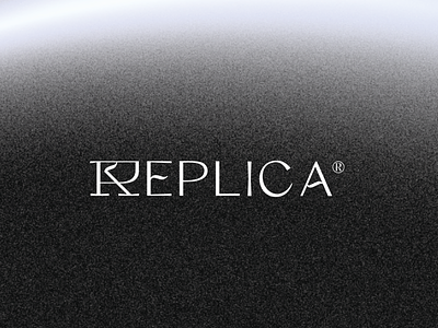 REPLICA anlermx arquitectura black brand branding branding concept design logodesign logotype type typogaphy