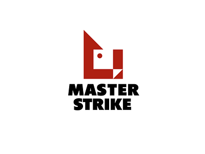 Master Strike (Fishing Logo) brand brand identity brand mark branding brandmark design fish fish logo fishing graphic design hook identity logo logo design logomark minimal minimalism minimalistic nature negative space