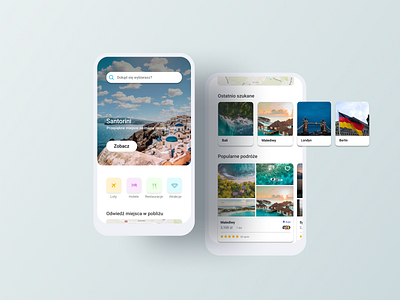 TripLover App app design figma ui ux