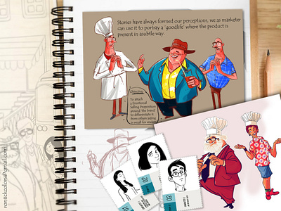 Brand Comics Story! animation branding comics design grahic design graphic illustration web