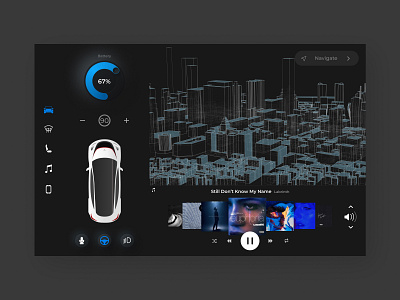 Daily UI 34 | Car Interface