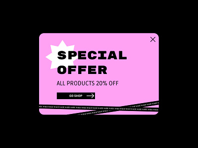 Daily UI 36 | Special Offer