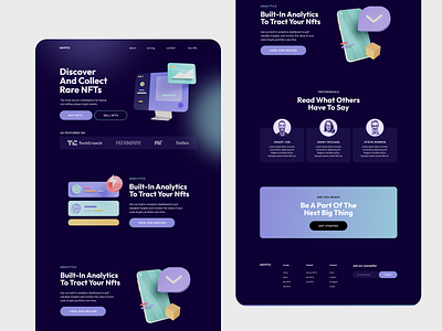 NFT Landing Page