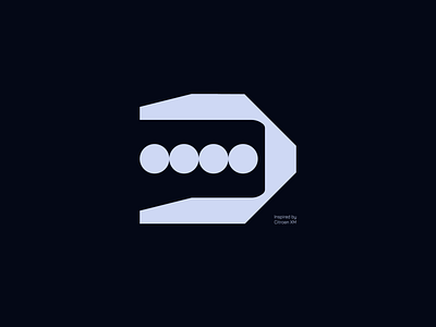 36DAYSOFTYPE09 - 3 3 logo 3 mark brand identity branding futuristic graphic design logo minimal minimalistic modern symbol type