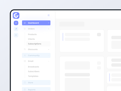 Sidebar Navigation app dashboard fintech left menu menu navigation sidebar ui ux web