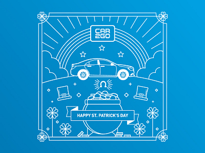 car2go St. Patrick's Day