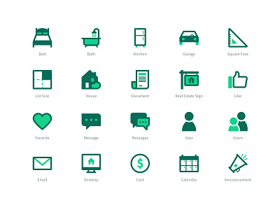 Jovio Marketing Icons brokerage design icon icon design icon set iconography icons real estate realtor