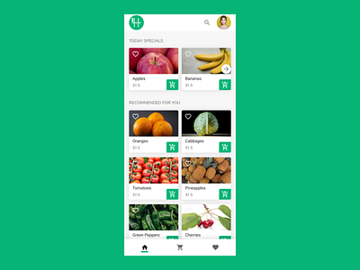 GreenHous a groceries store app