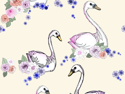 Traditional Swans