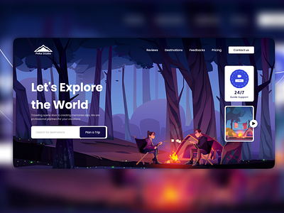 Travel Landing Page