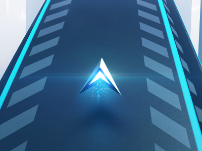 HexSweep by SplitCell boost game icon indie ios ipad iphone race racer racing shine speed