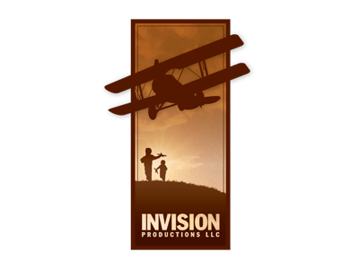 Invision Logo airplane aspirations brown dreams kids sunset