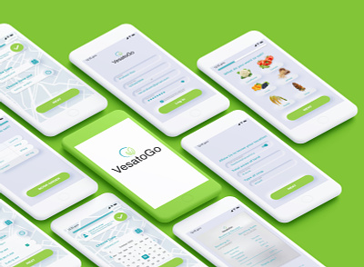 VESATOGO ( A platform for Farmers to match with the new time) app design concept uidesign uiux