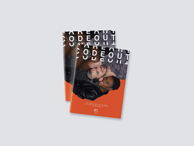 CODEOUT Magazine design logo typography