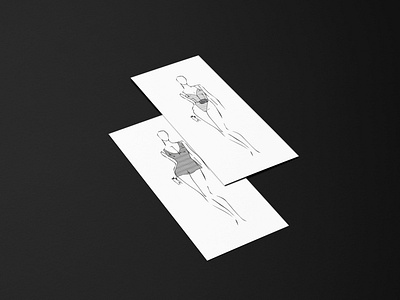 Saint Laurent Lingerie branding design fashion illustration mockup saint laurent ysl