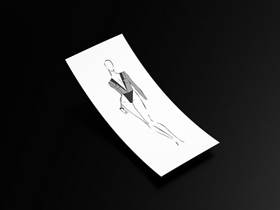 Saint Laurent Lingerie branding design fashion illustration mockup saint laurent ysl